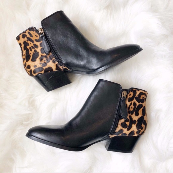 franco sarto cheetah booties